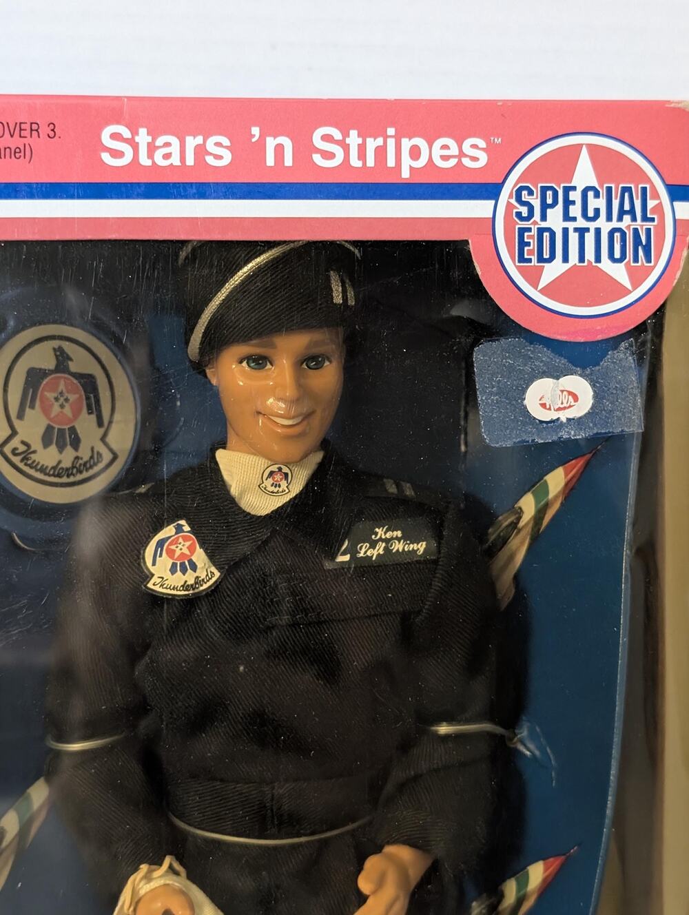 1993 Mattel Air Force Ken Stars & Stripes Barbie New